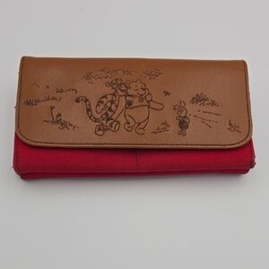 Disney Brown and Red Cartoon Wallet
